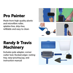 Paint / Painting Set Self-Contained Drip Splatter Roller