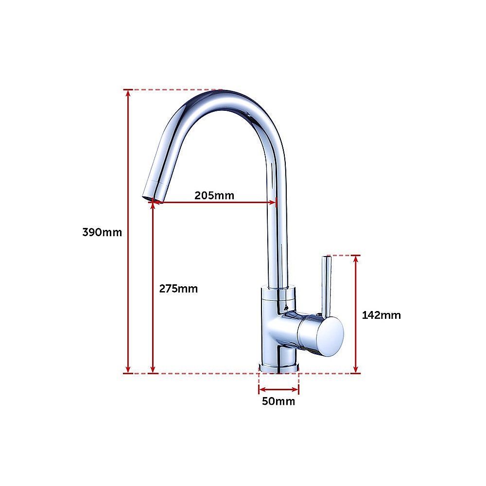 Kitchen Mixer Tap Faucet Basin Laundry Sink