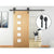 2M Big Spoke Wheel Sliding Barn Door Hardware