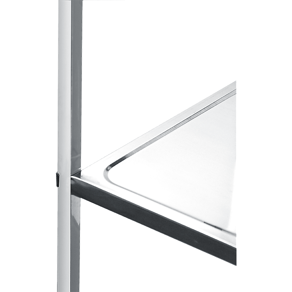 3 Tiers Food Trolley Cart Stainless Steel Utility Kitchen Dining Service