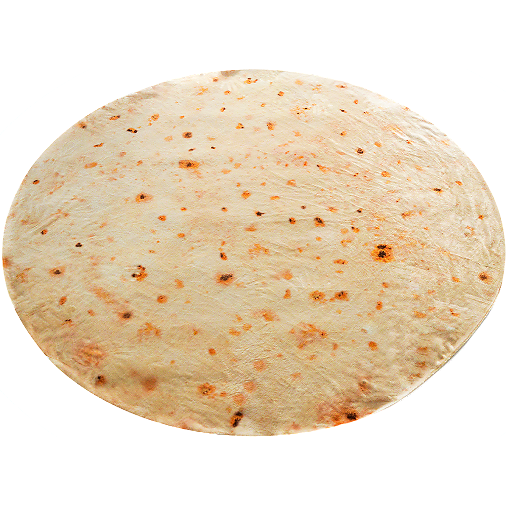 Tortilla Blanket Burrito 180cm Blanket Throw Rug