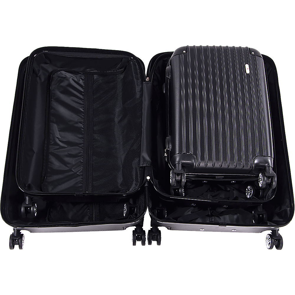 Delegate Suitcases Luggage Set 20" 24" 28"Carry On Trolley TSA Travel Bag