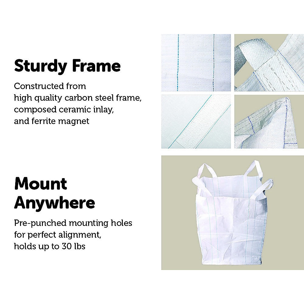 4 x 1 tonne FIBC Polypropylene UV Rated Builder / Bulk / Landscape Bags