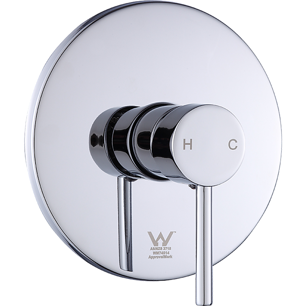 Shower Bath Mixer Tap Bathroom WATERMARK Approved - Chrome