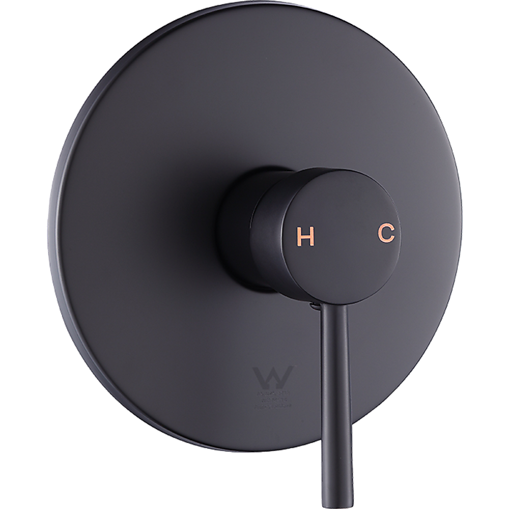 Shower Bath Mixer Tap Bathroom Electroplated Matte Black