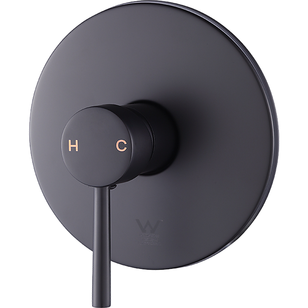 Shower Bath Mixer Tap Bathroom Electroplated Matte Black