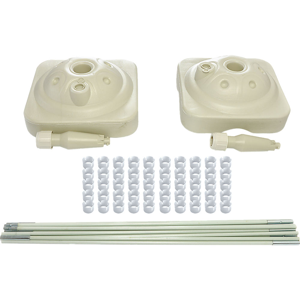 3x4m Full Set Balloon Arch Column Kit Floor Base Stand For Wedding & Party