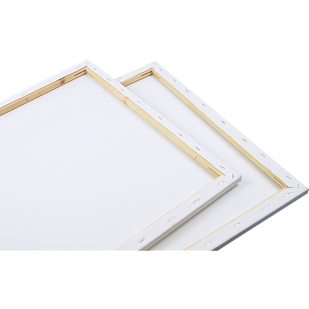 5 pack of 50x60cm Artist Blank Stretched Canvas Canvases Art Large White Range Oil Acrylic Wood
