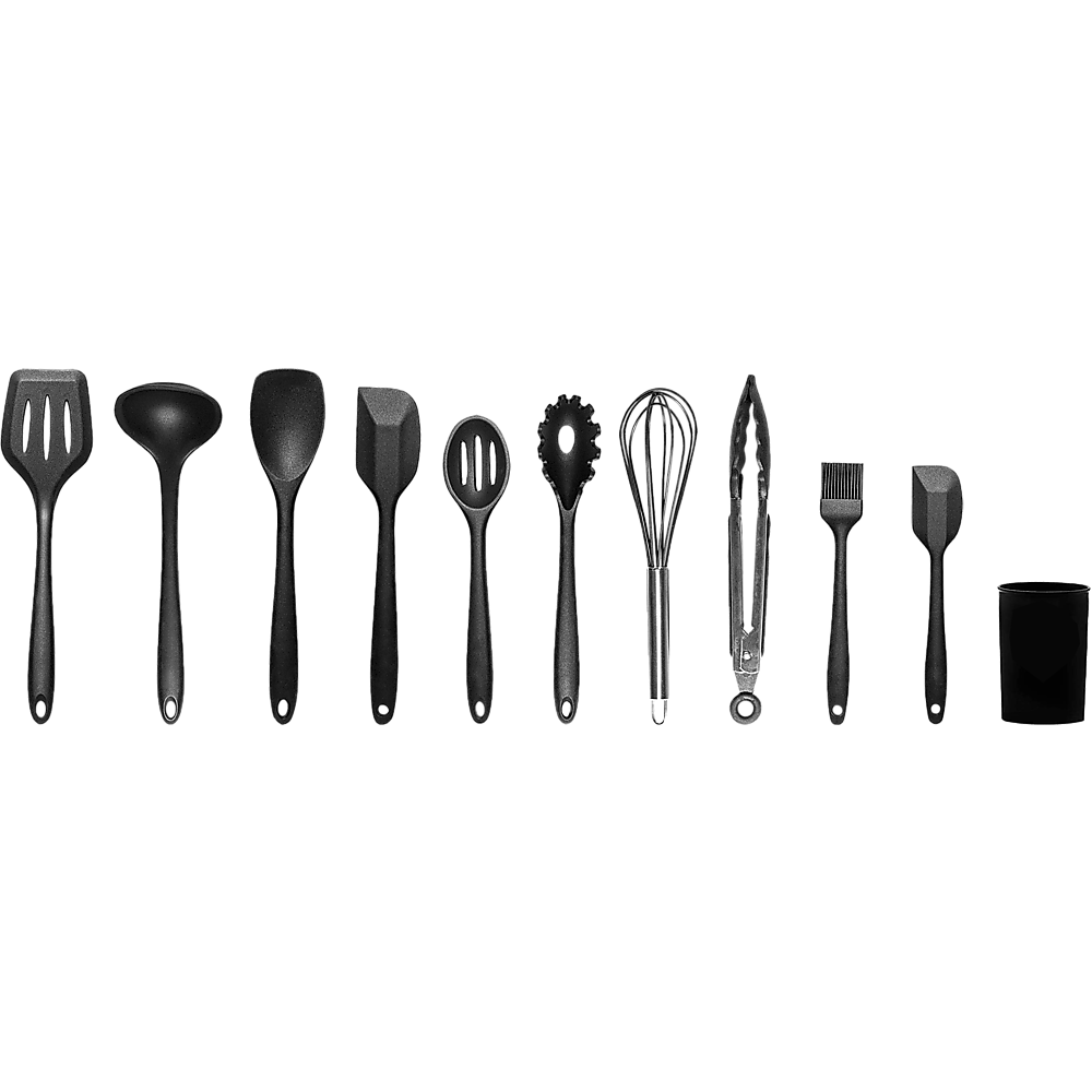 11pcs Kitchen Utensil Set Silicone Heat-Resistant Non-Stick Kitchen Utensils kit