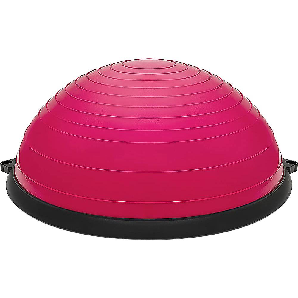 Yoga Balance Trainer Exercise Ball for Arm, Leg, Core Workout with Pump, 2 Resistance Bands