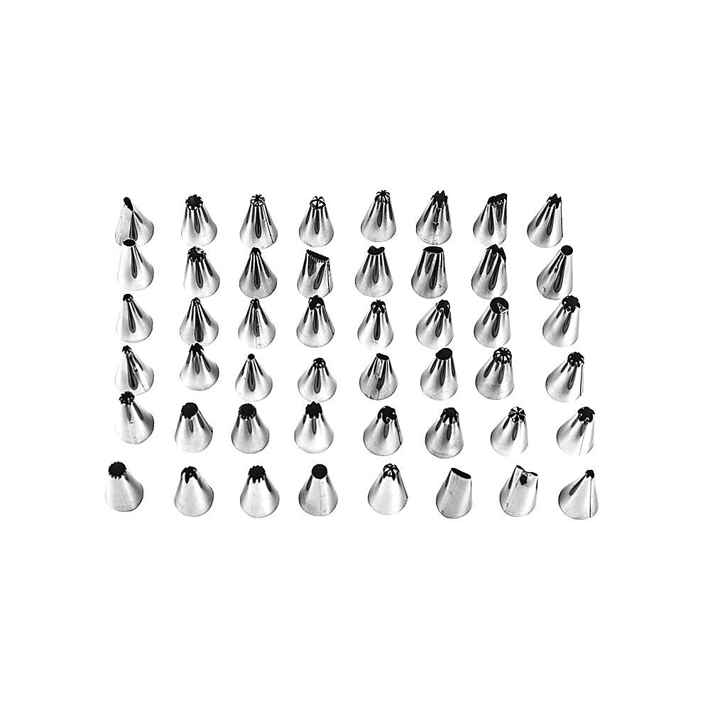 164Pcs Cake Decorating Kit Turntable Rotating Baking Flower Icing Piping Nozzles