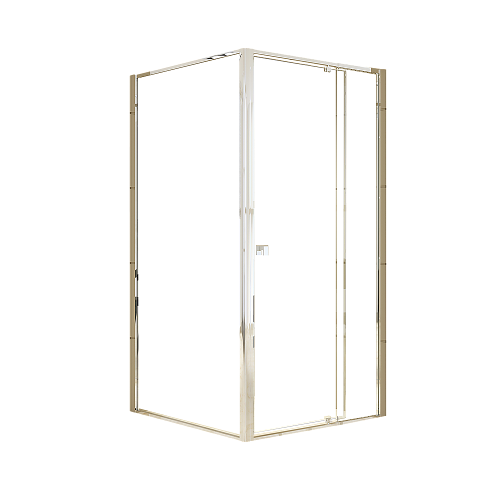 Semi Frameless Shower Screen (98~106)x 195cm & (98~101)x 195cm Side AS/NZS Glass