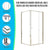 Semi Frameless Shower Screen (98~106)x 195cm & (89~92)x 195cm Side AS/NZS Glass