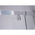 Semi Frameless Shower Screen (82~90)x 195cm & (77~80)x 195cm Side AS/NZS Glass