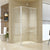 Semi Frameless Shower Screen (114~122)x 195cm & (77~80)x 195cm Side AS/NZS Glass