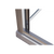 Semi Frameless Shower Screen (114~122)x 195cm & (77~80)x 195cm Side AS/NZS Glass