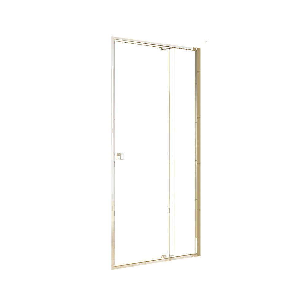 Adjustable Semi Frameless Shower Screen (98~106) x 195cm Australian Safety Glass