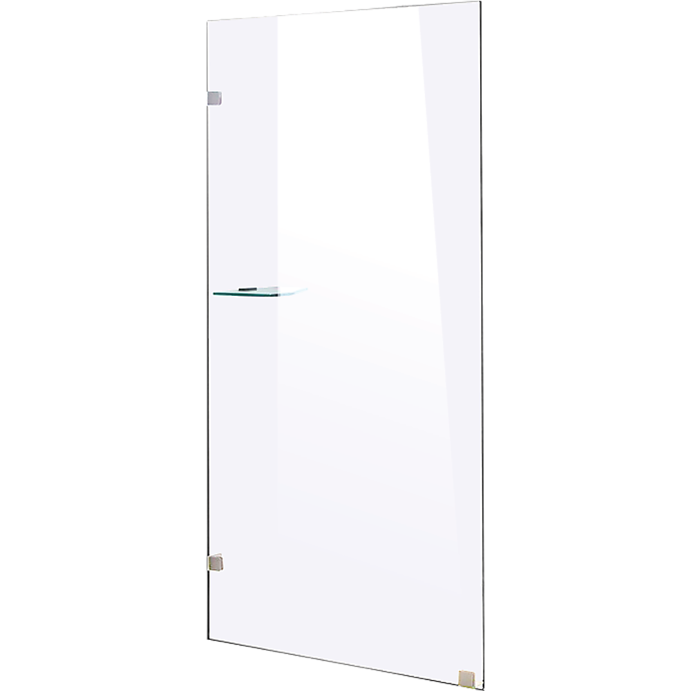 800 x 2000mm Frameless 10mm Safety Glass Shower Screen