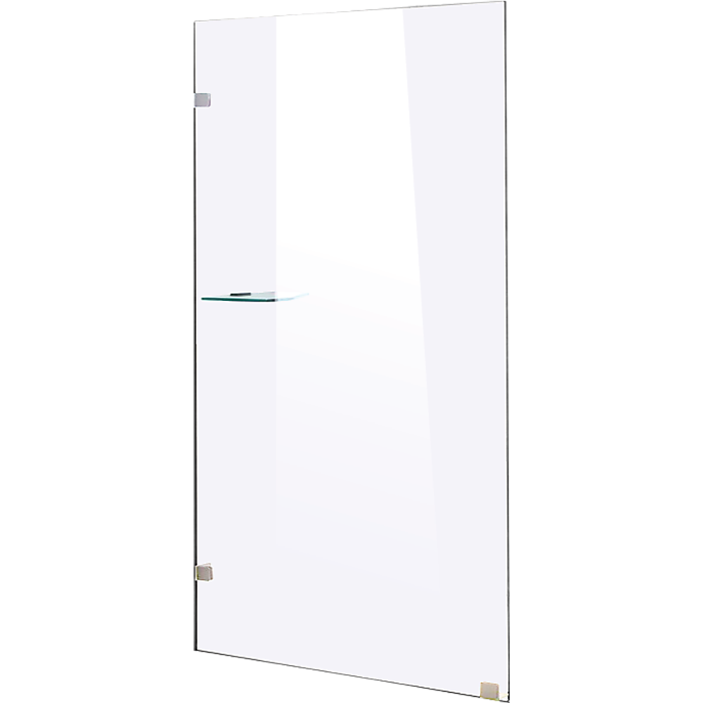 900 x 2000mm Frameless 10mm Safety Glass Shower Screen