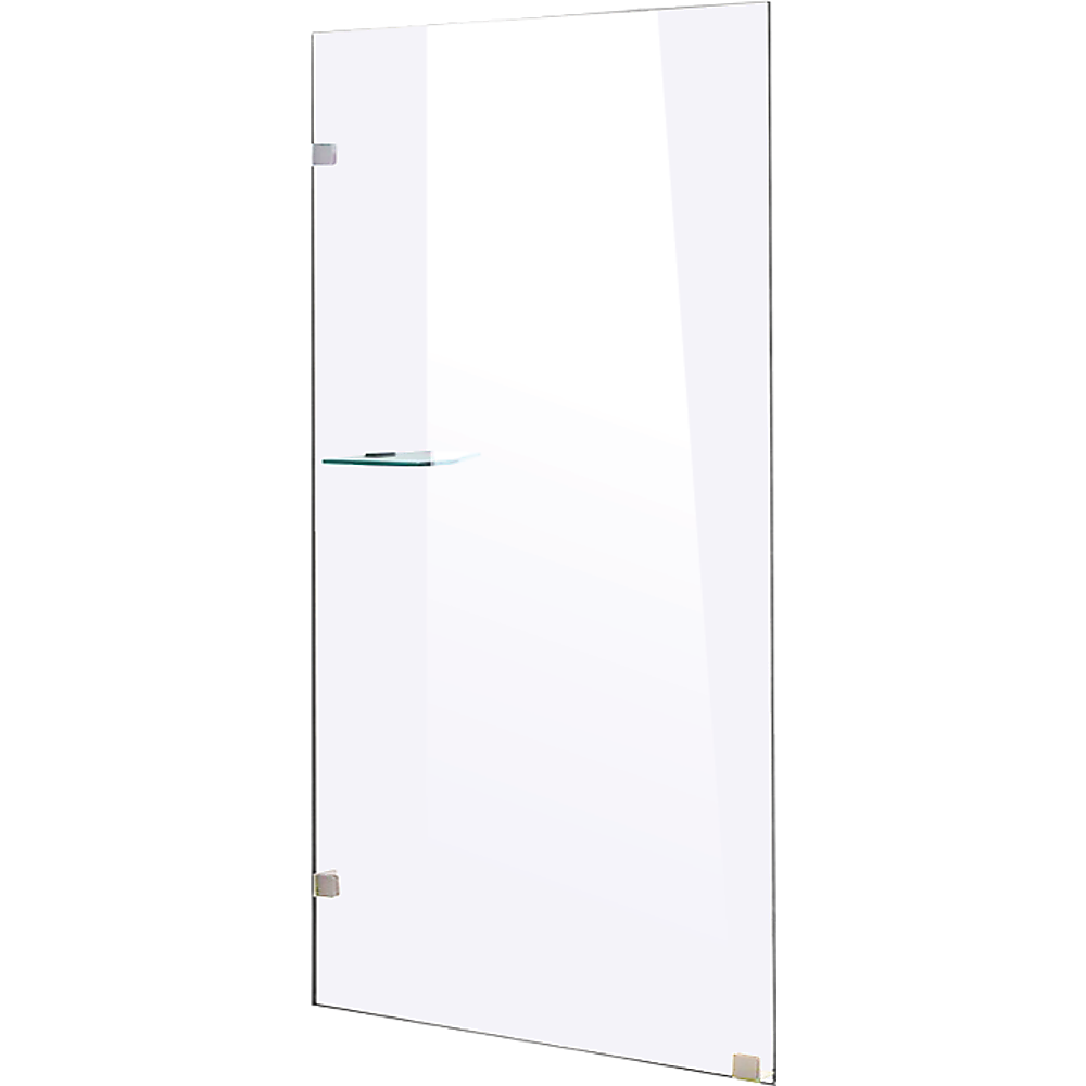 900 x 2100mm Frameless 10mm Safety Glass Shower Screen