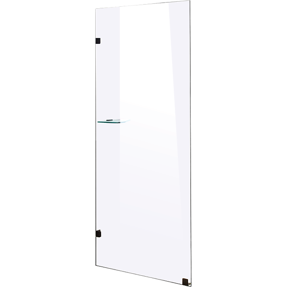 700 x 2100mm Frameless 10mm Safety Glass Shower Screen
