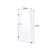 700 x 2100mm Frameless 10mm Safety Glass Shower Screen