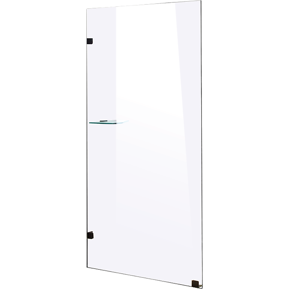 800 x 2000mm Frameless 10mm Safety Glass Shower Screen