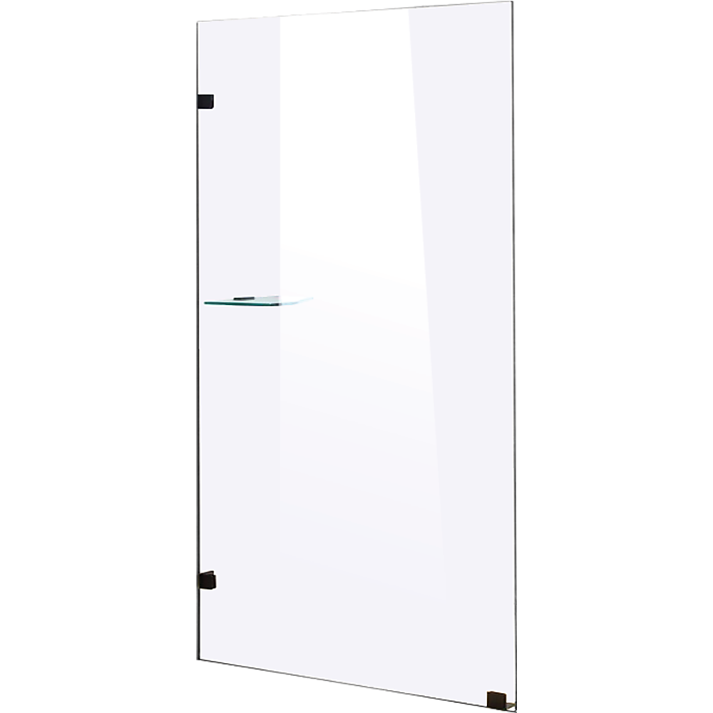 900 x 2000mm Frameless 10mm Safety Glass Shower Screen