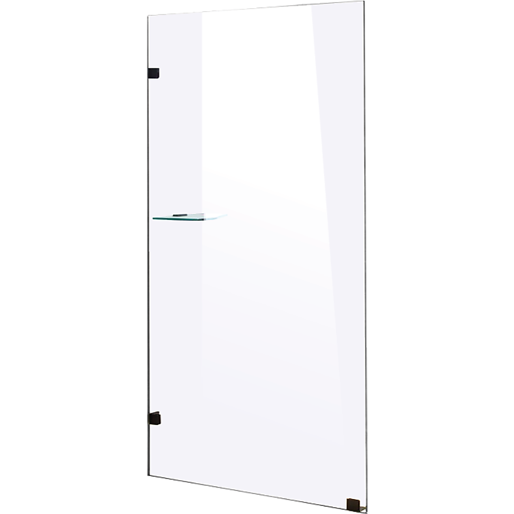 900 x 2100mm Frameless 10mm Safety Glass Shower Screen