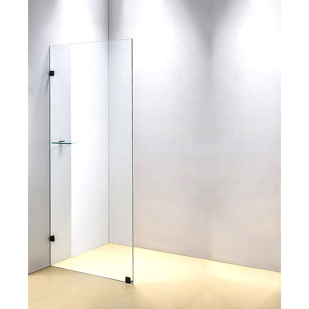 900 x 2100mm Frameless 10mm Safety Glass Shower Screen