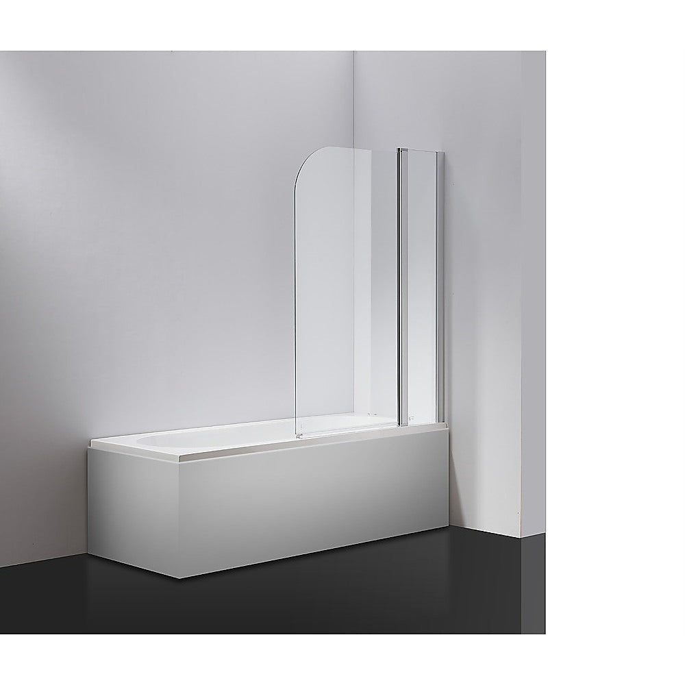 180° Pivot Door 6mm Safety Glass Bath Shower Screen 1000x1400mm By Della Francesca