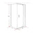 Shower Screen 1000x700x1900mm Framed Safety Glass Pivot Door By Della Francesca