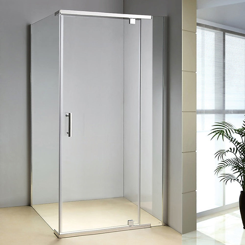 Shower Screen 1200x900x1900mm Framed Safety Glass Pivot Door By Della Francesca