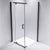 Shower Screen 1000x800x1900mm Framed Safety Glass Pivot Door By Della Francesca