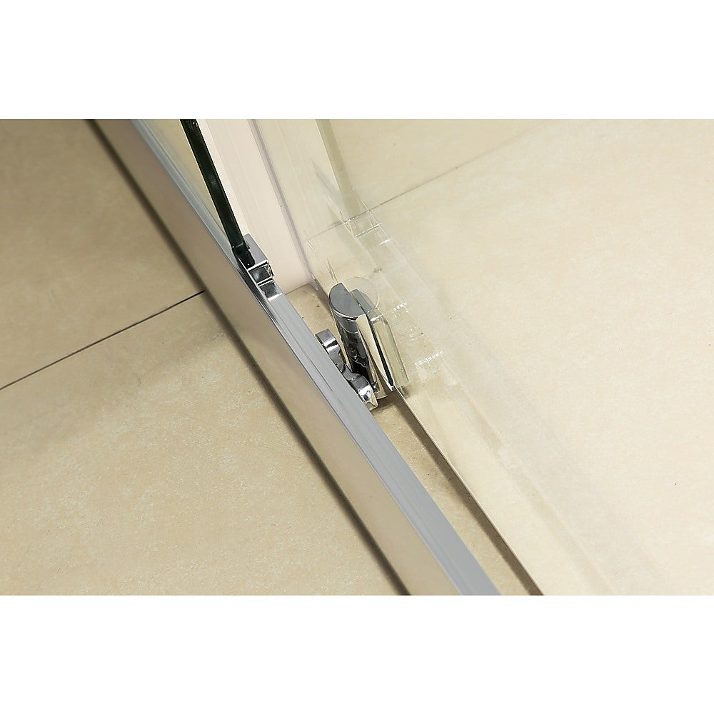 800 x 800mm Sliding Door Nano Safety Glass Shower Screen By Della Francesca