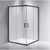 800 x 1000mm Sliding Door Nano Safety Glass Shower Screen By Della Francesca