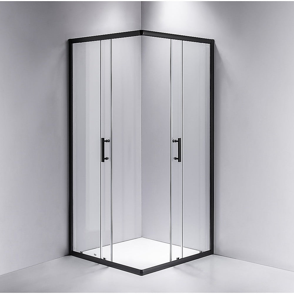 800 x 1200mm Sliding Door Nano Safety Glass Shower Screen By Della Francesca