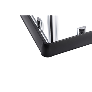 900 x 800mm Sliding Door Nano Safety Glass Shower Screen By Della Francesca