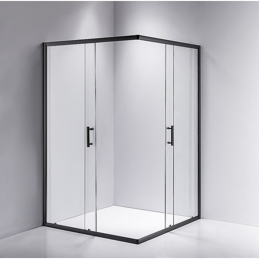 1000 x 900mm Sliding Door Nano Safety Glass Shower Screen By Della Francesca