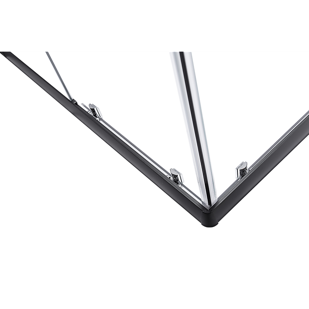 1000 x 1000mm Sliding Door Nano Safety Glass Shower Screen By Della Francesca