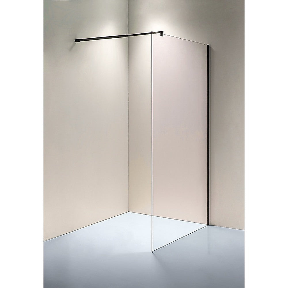 1000 x 2100mm Frameless 10mm Safety Glass Shower Screen