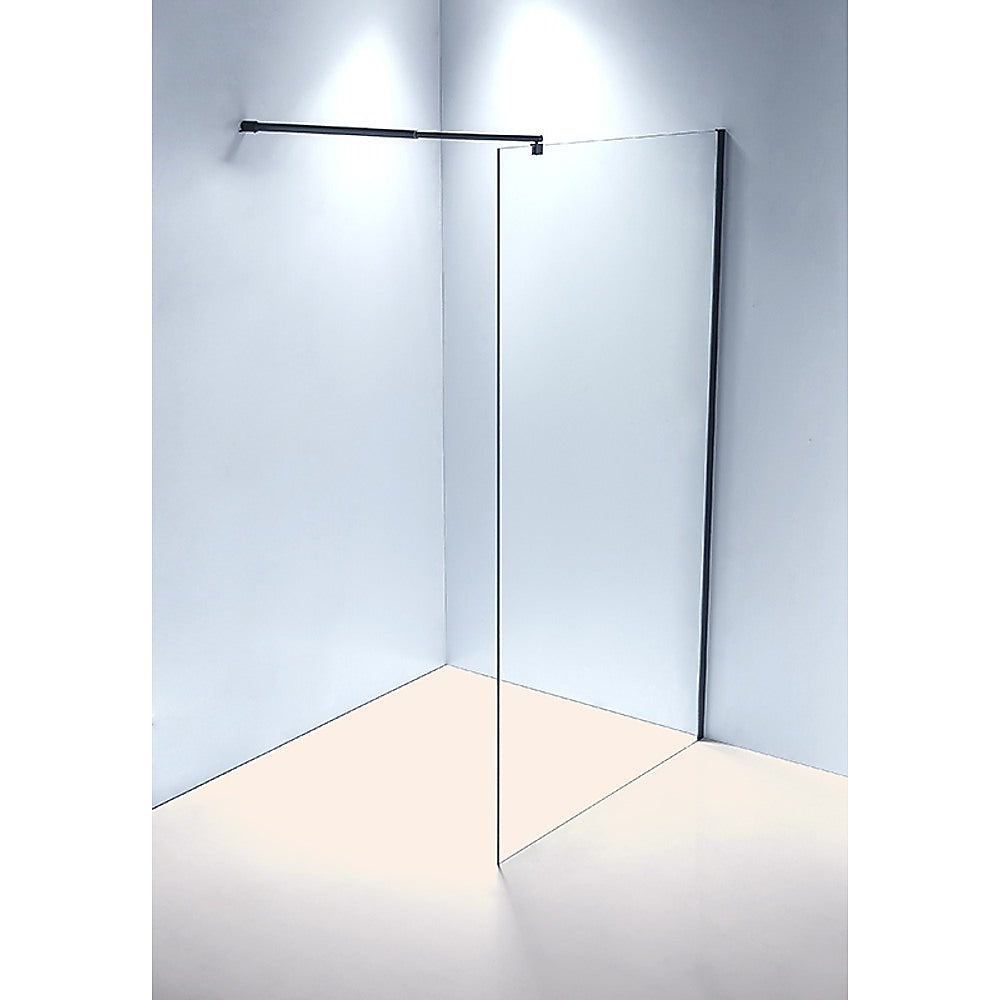 1100 x 2100mm Frameless 10mm Safety Glass Shower Screen