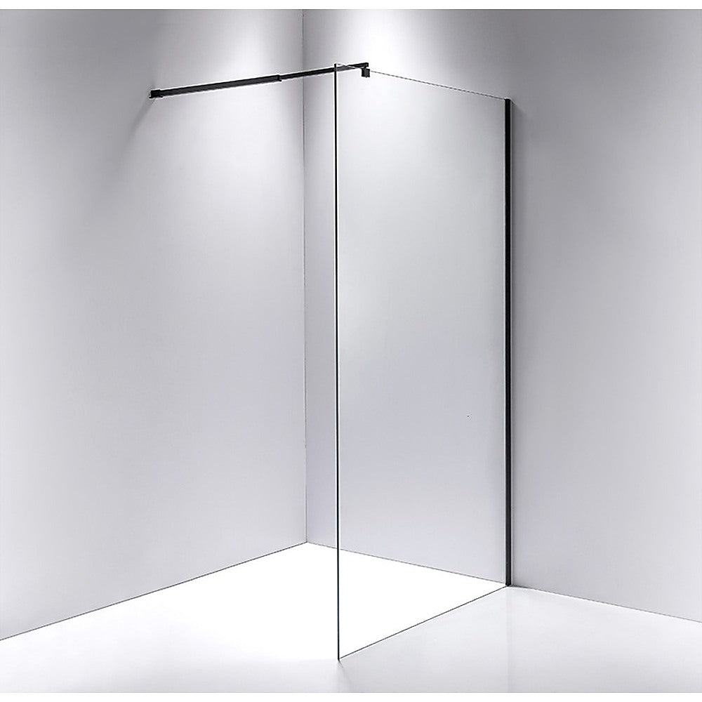 1000 x 2100mm Frameless 10mm Safety Glass Shower Screen