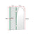 900 x 1450mm Frameless Bath Panel 10mm Glass Shower Screen By Della Francesca