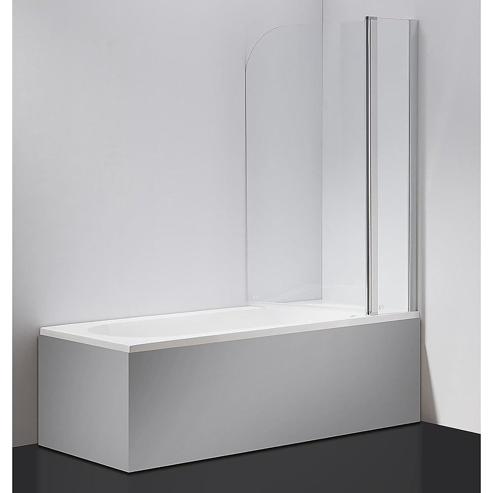 180° Pivot Door 6mm Safety Glass Bath Shower Screen 1200x1400mm By Della Francesca