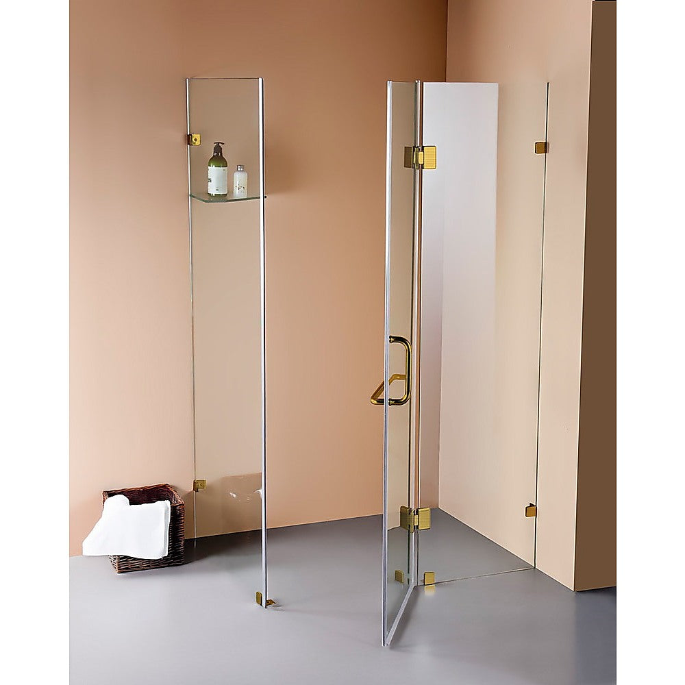 1200 x 900mm Frameless 10mm Glass Shower Screen By Della Francesca