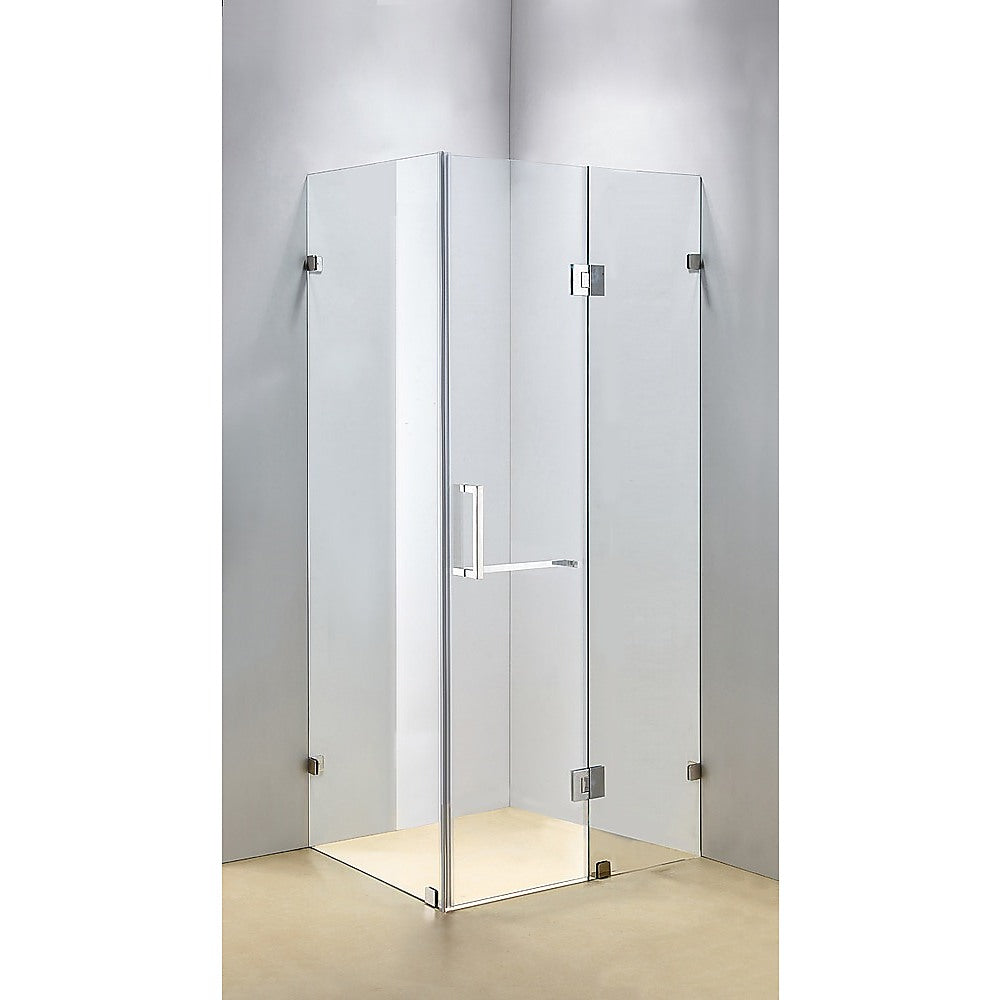 1200 x 800mm Frameless 10mm Glass Shower Screen By Della Francesca
