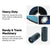 50x Pack Premium Zirconia Flap Disc Sanding Grinding 115mm 4.5" 40 Grit