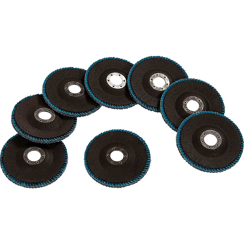 50x Pack Premium Zirconia Flap Disc Sanding Grinding 115mm 4.5" 40 Grit