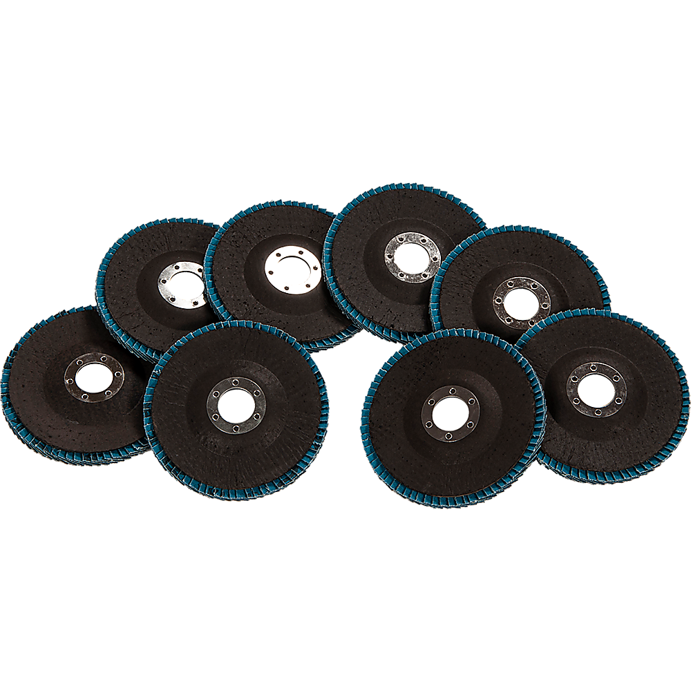 50x Pack Premium Zirconia Flap Disc Sanding Grinding 115mm 4.5" 40 Grit